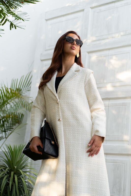 ERAH002 - Ivory Luxe jacket